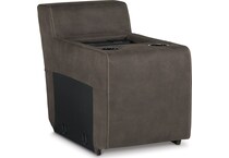 hoopster gunmetal console straight  wedge   