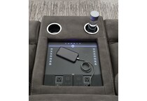 hoopster gunmetal console straight  wedge   