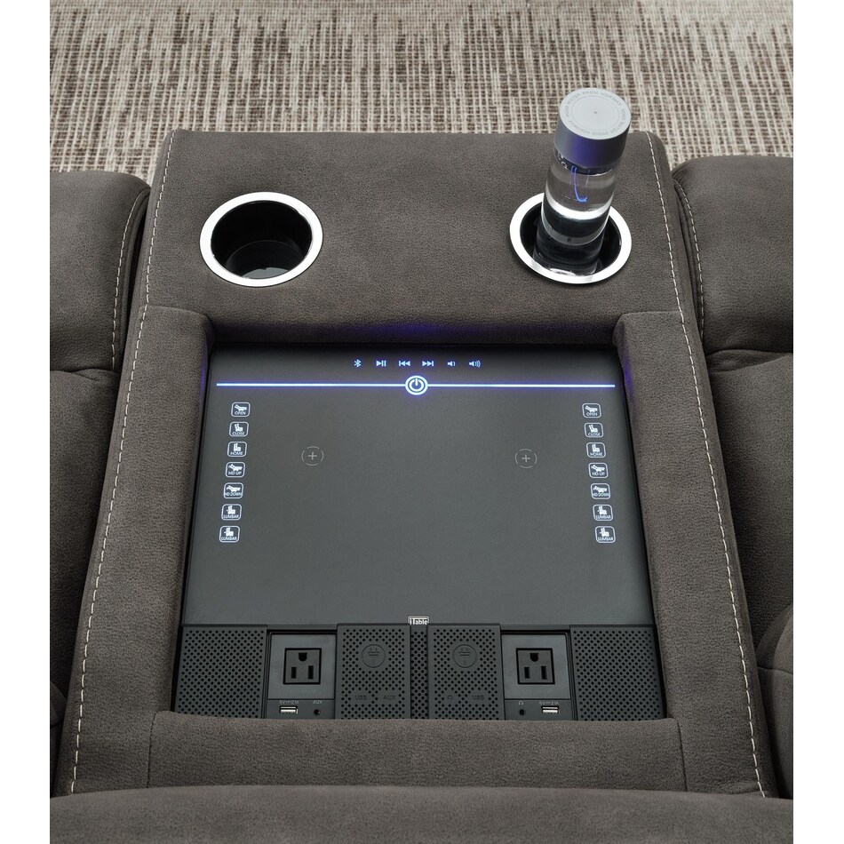 hoopster gunmetal console straight  wedge   