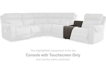 hoopster gunmetal console straight  wedge   