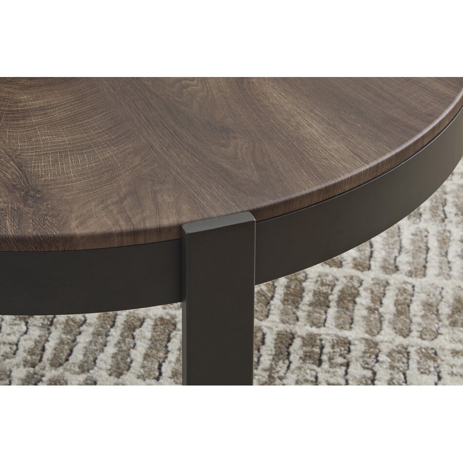 horizon hills brown black  pack tables   