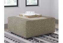 hoylake chocolate ottoman   