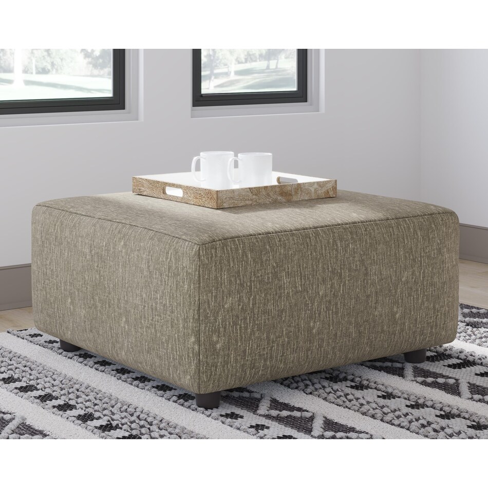 hoylake chocolate ottoman   