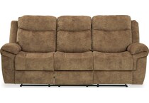 huddle up nutmeg reclining sofa   