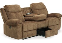 huddle up nutmeg reclining sofa   