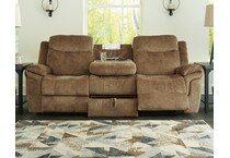 huddle up nutmeg reclining sofa   