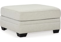 huntsworth dove gray ottoman   