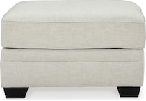 huntsworth dove gray ottoman   