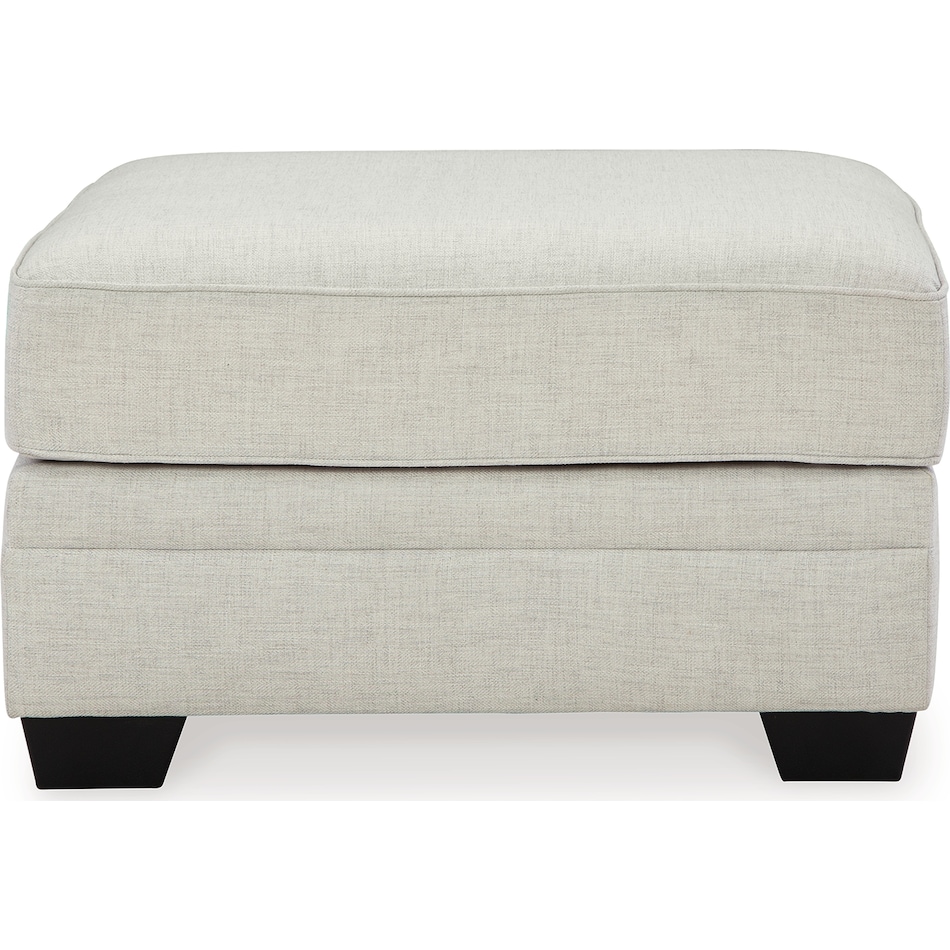 huntsworth dove gray ottoman   