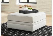 huntsworth dove gray ottoman   