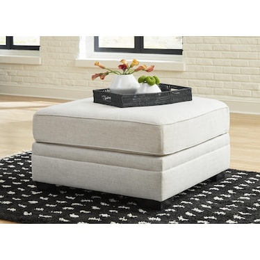 HUNTSWORTH OVERSIZED ACCENT OTTOMAN