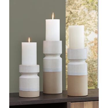 HURSTON CANDLE HOLDER (SET OF 3)