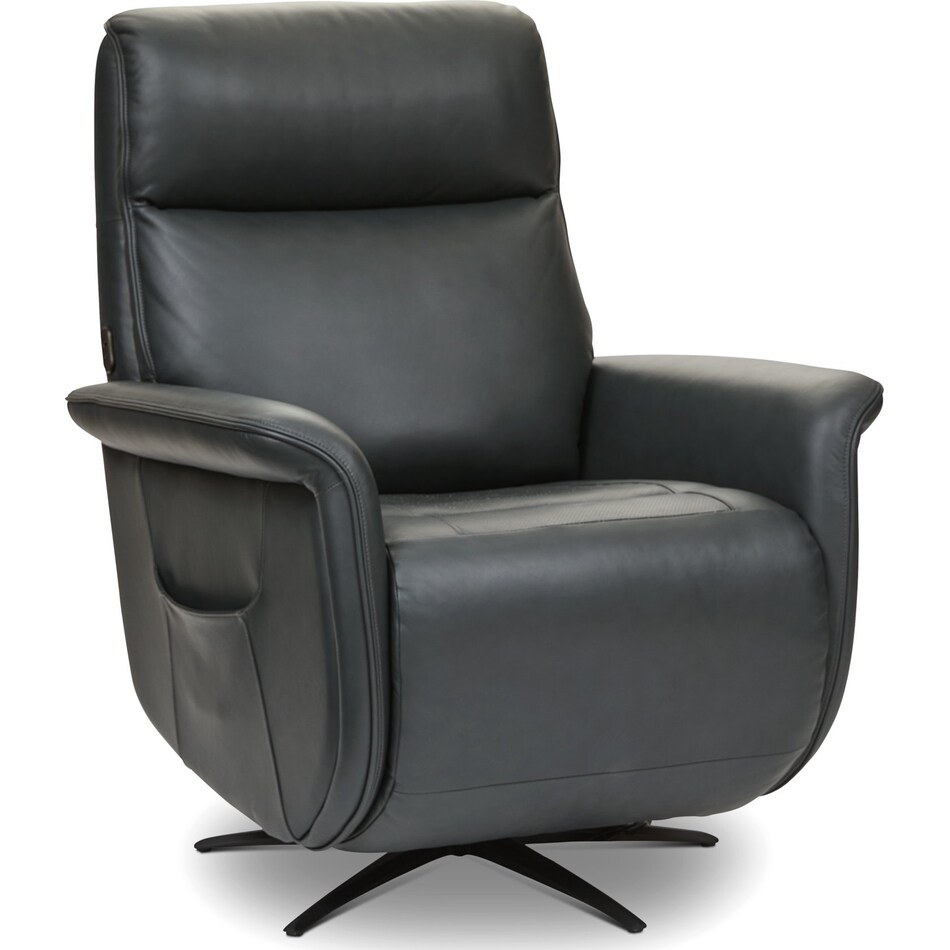 huson harbor power leather massage heat recliner   