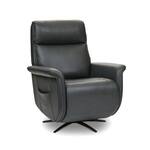 huson harbor power leather massage heat recliner   