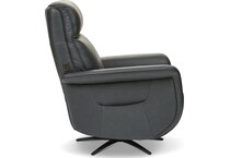 huson harbor power leather massage heat recliner   