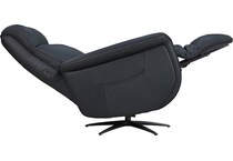 huson harbor power leather massage heat recliner   