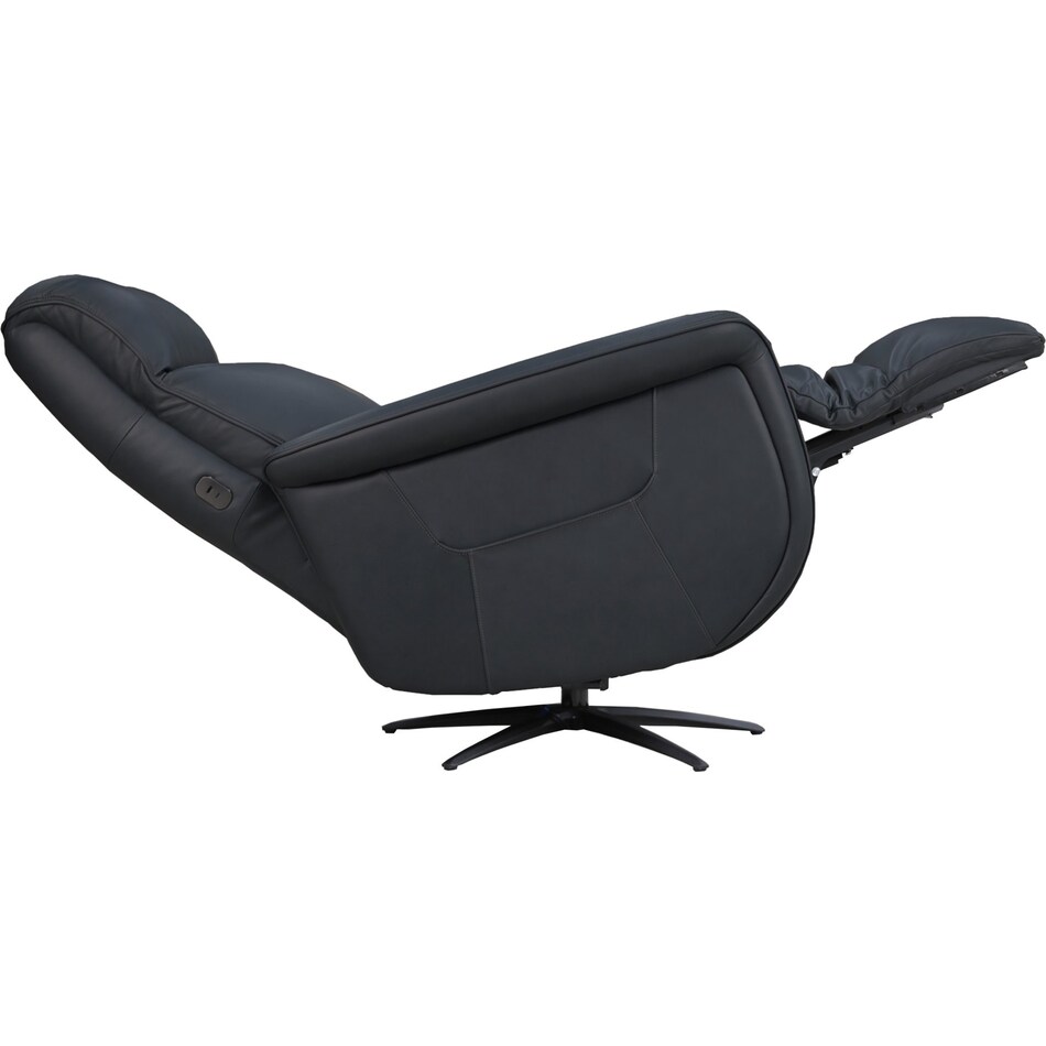 huson harbor power leather massage heat recliner   