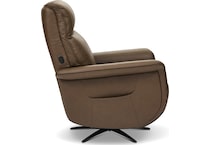 huson riverstone power leather massage heat recliner   
