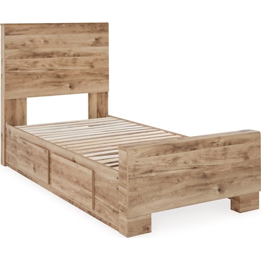 HYANNA PANEL BED WITH 1-SIDE STORAGE