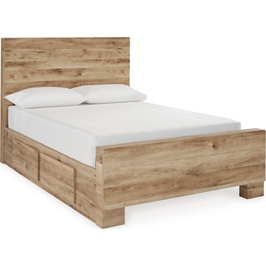 HYANNA FULL PANEL BED WITH 1 SIDE DRAWER