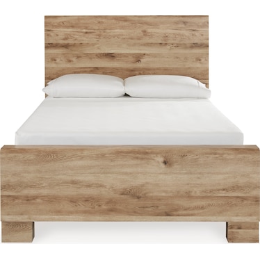 HYANNA PANEL BED WITH 1-SIDE STORAGE