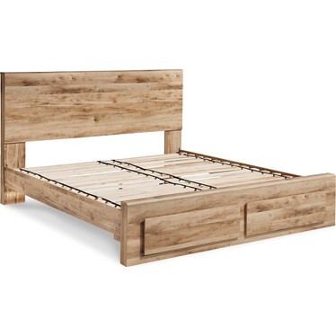 HYANNA KING PANEL BED WITH FOOTBOARD STORAGE DRAWERS