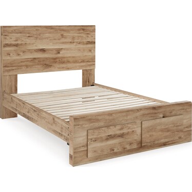 HYANNA PANEL BED WITH FOOTBOARD STORAGE DRAWERS