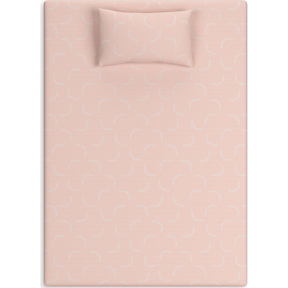 ikidz coral coral mattress twin   
