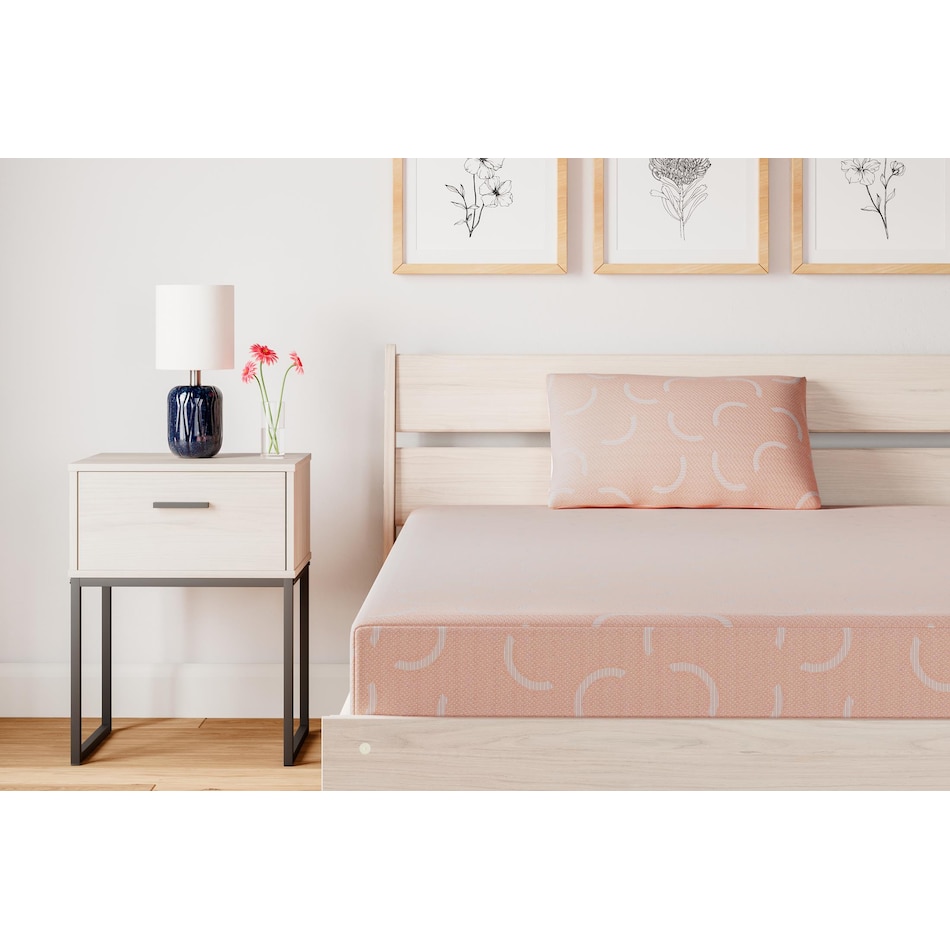 ikidz coral pink mattress full   