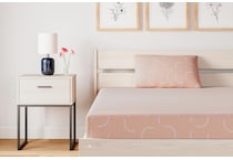 ikidz coral pink mattress twin   
