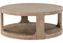 indi burnished clay cocktail table   