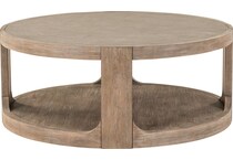 indi burnished clay cocktail table   
