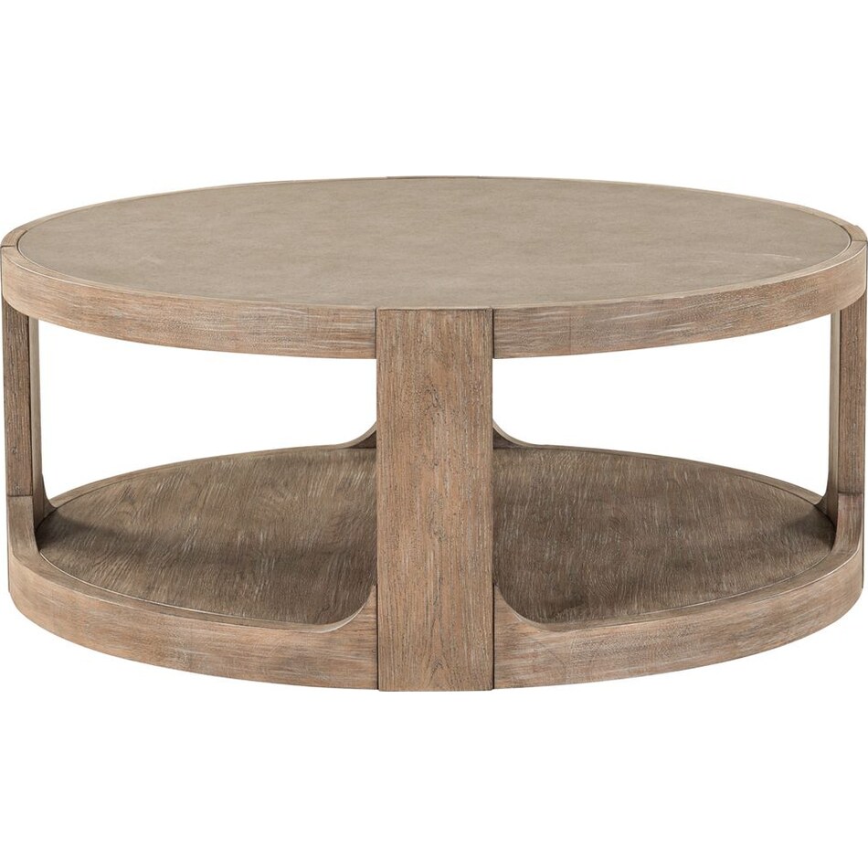 indi burnished clay cocktail table   