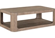 indi burnished clay cocktail table   