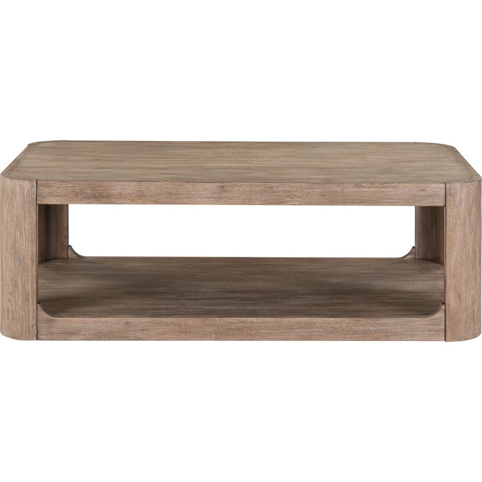 indi burnished clay cocktail table   