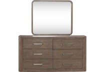 indi burnished clay dresser   