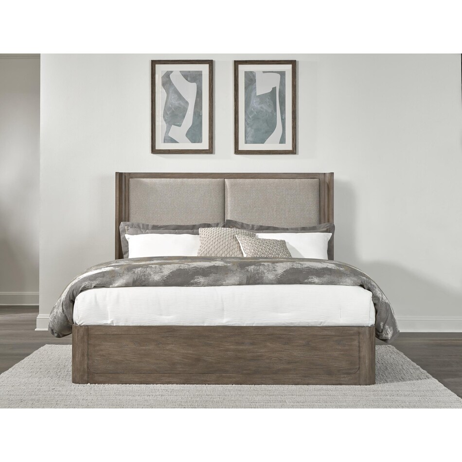 indi burnished clay full headboard   
