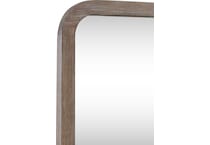indi burnished clay mirror   