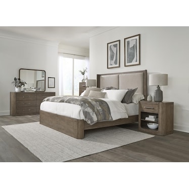 INDI UPHOLSTERED BED