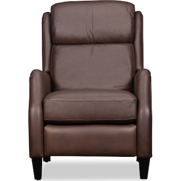 ISAAC LEATHER POWER RECLINER