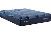 iseries nxg  firm top color: dark blue side color: dark blue accent color: light blue mattress king   