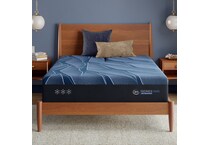 iseries nxg  medium top color: dark blue side color: dark blue accent color: light blue mattress king   