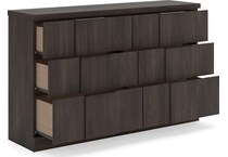 jadiston dark brown dresser   