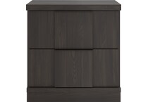 jadiston dark brown nightstand   