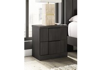jadiston dark brown nightstand   