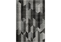 jai black grey rug meduim   