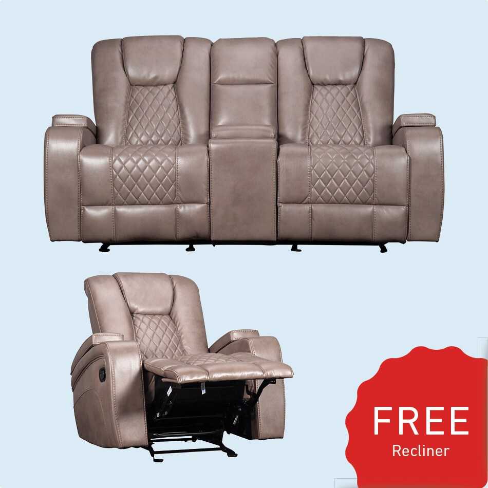 JAMESON RECLINING LOVESEAT WITH FREEBIE RECLINER! Morris