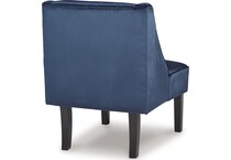 janesley navy accent chair   