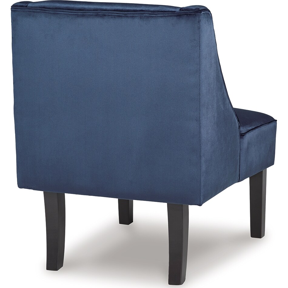 janesley navy accent chair   
