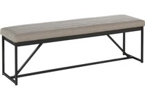 jardin rustic dune finish bench   